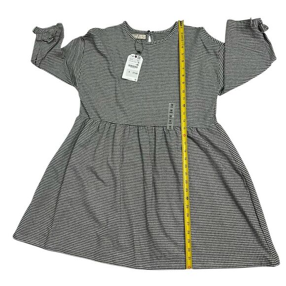 ZARA Girls Bow Sleeves Dress, SIZE 13/14 - Picture 4 of 12